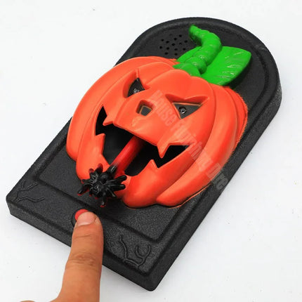 Halloween Haunted Doorbell Animated Eyeball Halloween Decoration with Spooky Sounds Halloween Doorbell Party Decor