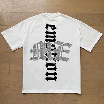 Angel Print Cotton T-Shirt