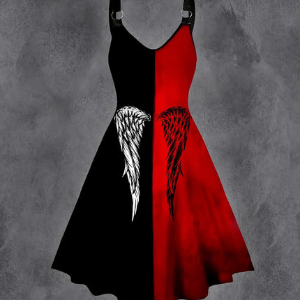 Plus Size Gothic Corset Dress