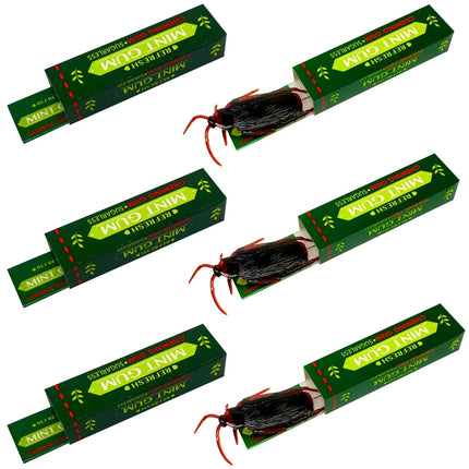 10-30 Pcs Halloween Prank Cockroach Chewing Gum for Halloween Ghost Festival Prank Funny Party Party Gift Decoration Supplies