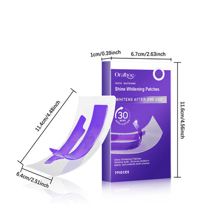 Purple Teeth Whitening Strips