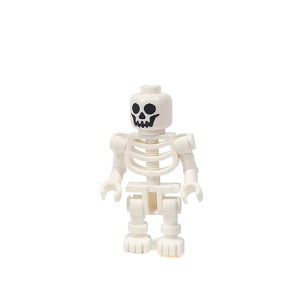 MOC Halloween Skeleton Army Mini Doll  DIY Building Blocks Assembled Building Blocks  Toy Character Doll Skeleton Ornaments