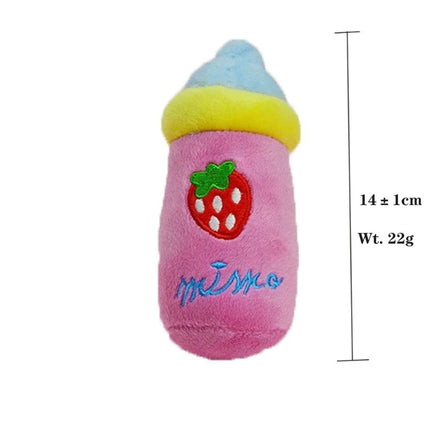 Dog Squeaky Toys Plush Animal Fruit Food Toy Durable Chew Interactive Toys Small Medium Dogs Cats Puppy Pet Supplies
