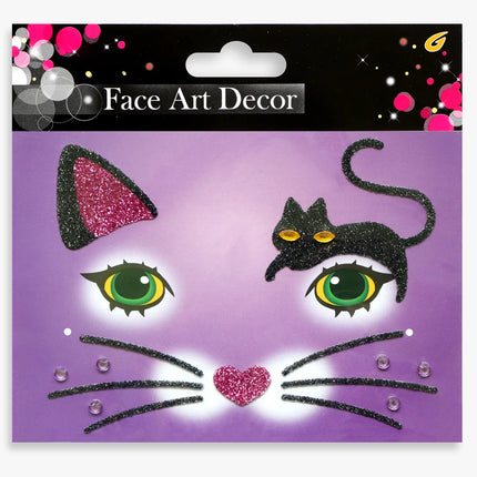 Halloween Carnival Party Face Stickers Animal Face Stickers Valentine's Day Face Stickers Makeup Stickers Children's Stickers