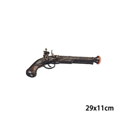 Halloween Toys For Boys Party Cosplay Pirate Gun Furnishings Family Pistol Retro Costume Props