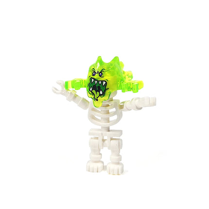 MOC Halloween Skeleton Army Mini Doll  DIY Building Blocks Assembled Building Blocks  Toy Character Doll Skeleton Ornaments