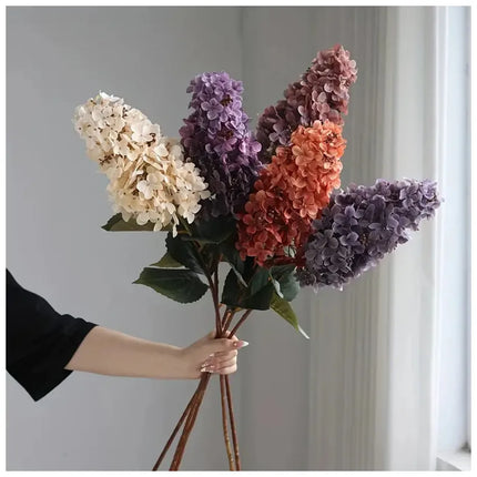 Artificial Hydrangea Flower Branch