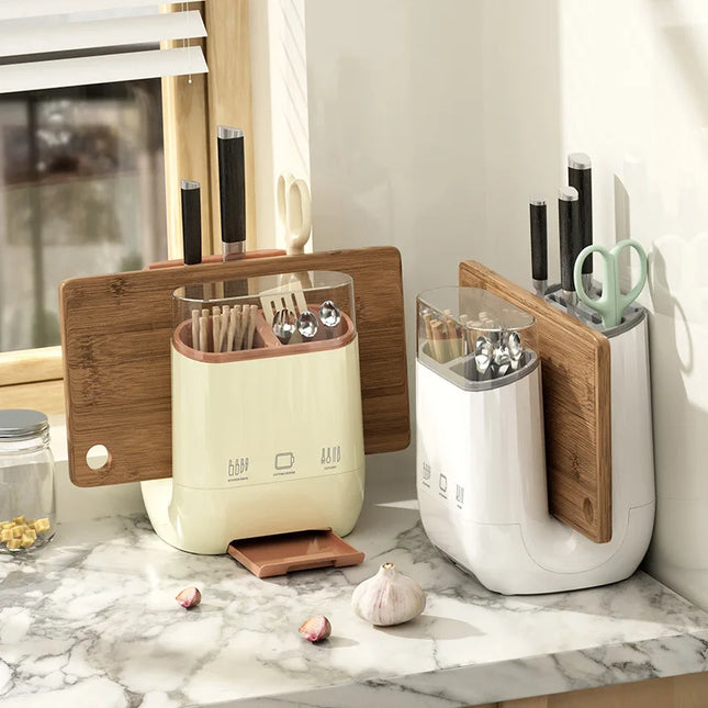Kitchen Knife Holder, Storage Rack, Household Vegetable Board Storage Rack, Countertop Drain, Chopstick Holder, Cutting Board