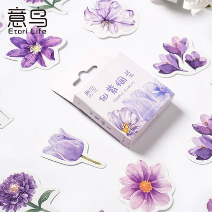 46pcs Halloween Sticker Pack DIY Material Decorative Stationery Album Diary Cup Notebook Mobile Phone Scrapbook