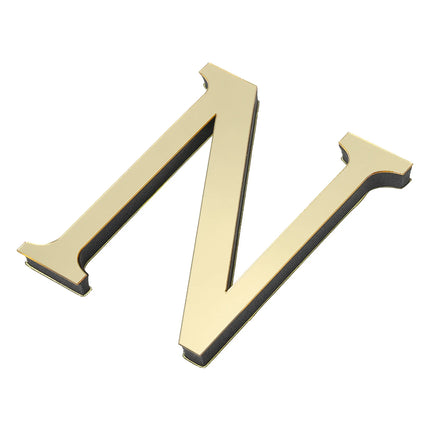 3D Mirror Letter Wall Sticker
