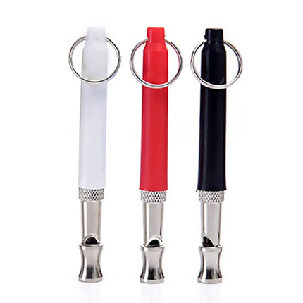 Silent Ultrasonic Dog Whistle Adjustable Pitch Stop Barking with Lanyard Strap Dog Training Coach Whistle Pet Supplies