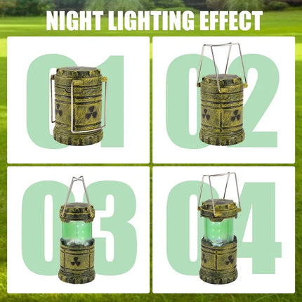Simulation Nuclear Reactor Lantern Handheld Camping Light Halloween Party Decor Night Light Home Decor Ornaments Birthday Gift