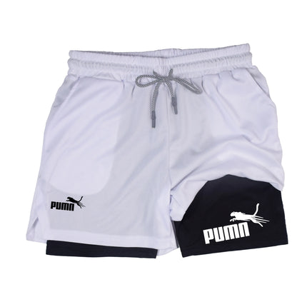 Men's 2-in-1 Sports Shorts