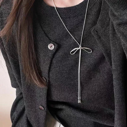 Geometric Cross Pendant Necklace
