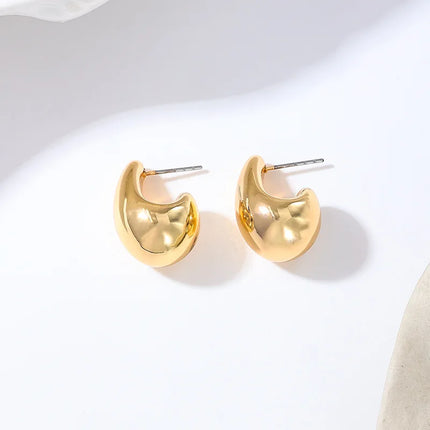 Crystal Hoop Earrings Set