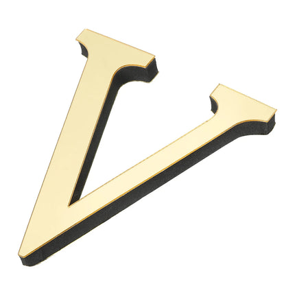 3D Mirror Letter Wall Sticker