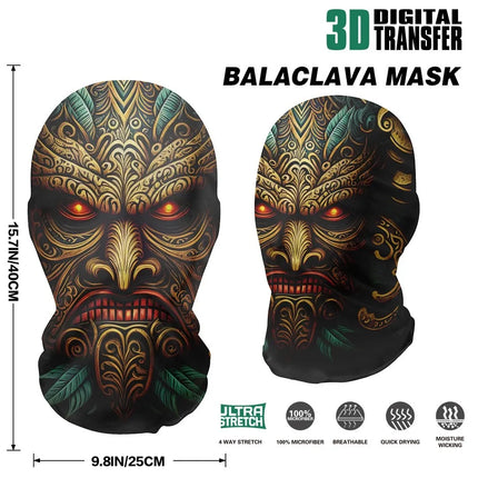 Skeleton Full Face Fashion Headwear Mask Motorcycle Perspective Net Balaclava Bike Outdoor Wearing Halloween, Christmas Mask