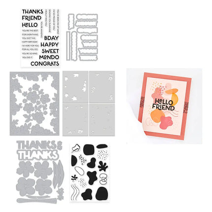 August 2026 New Halloween 13 Days of Crafty Treats Metal Cutting Dies Clear Stamps for DIY Making Card Scrapbook Embossed Paper
