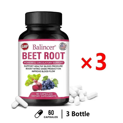 Beetroot - Supports heart and blood vessel health, supports blood pressure and cholesterol levels, antioxidant