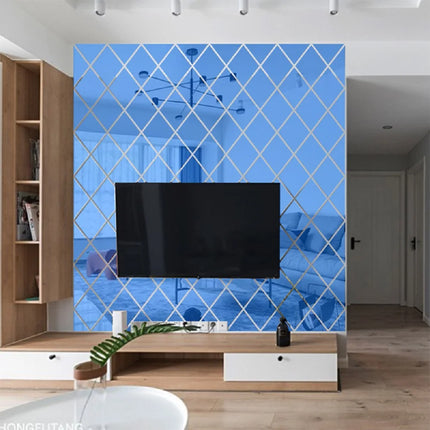 3D Acrylic Mirror Wall Stickers