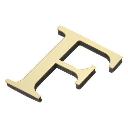 3D Mirror Letter Wall Sticker
