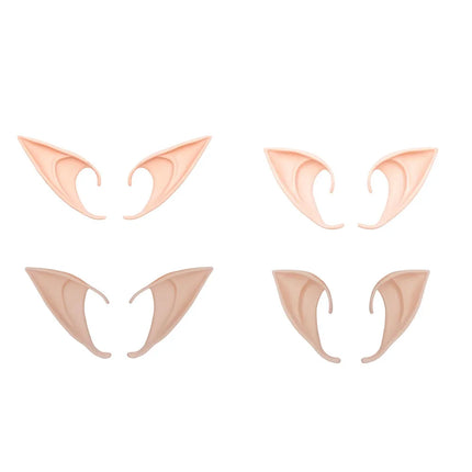 Halloween Elf Ears,Latex Ears for Angel,Halloween Cosplay Decoration,Masquerade Costume,Fairy Photo Props for Girl