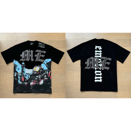 Angel Print Cotton T-Shirt