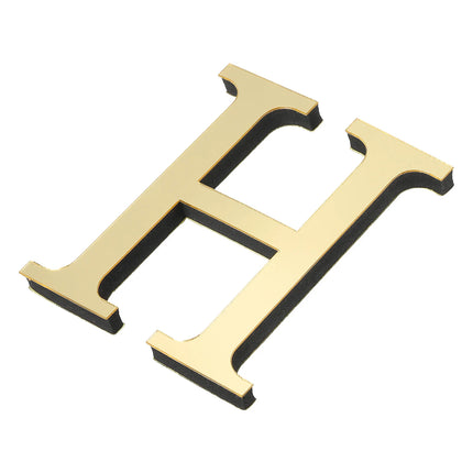 3D Mirror Letter Wall Sticker