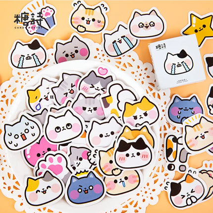 46pcs Halloween Sticker Pack DIY Material Decorative Stationery Album Diary Cup Notebook Mobile Phone Scrapbook