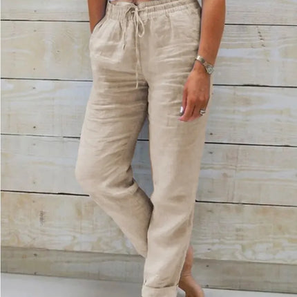 Women's Linen Casual Pants