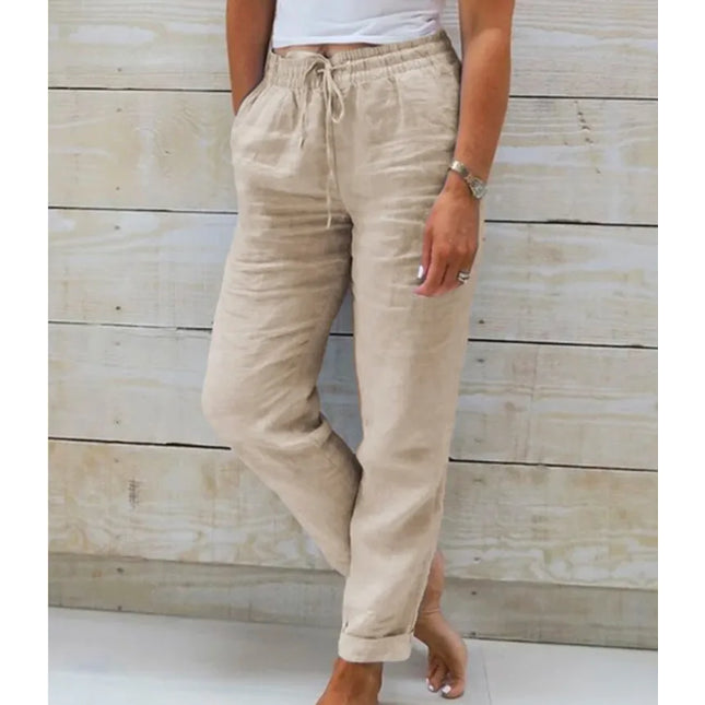 Women's Linen Casual Pants