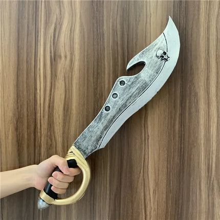Halloween Scary Props Short KnifeKitchen Knife Weapons 1:1 Role Playing  Gasai Yuno Cosplay Safety PU Rubber Gifts