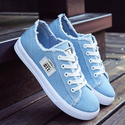 Women's Denim Canvas Sneakers