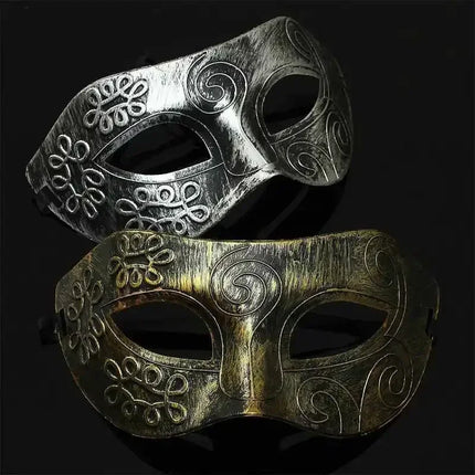 Halloween Mask Hot Sale Party Face Mask Lovely Men Burnished Antique Silver/Gold Venetian Mardi Gras Masquerade Party Ball Mask