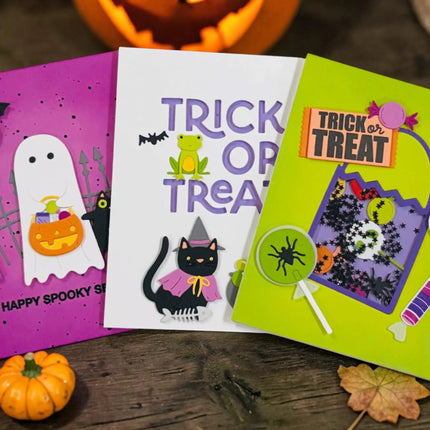August 2026 New Halloween 13 Days of Crafty Treats Metal Cutting Dies Clear Stamps for DIY Making Card Scrapbook Embossed Paper