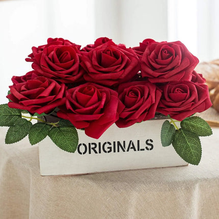 Artificial Foam Rose Flowers