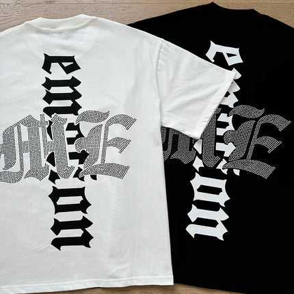 Angel Print Cotton T-Shirt