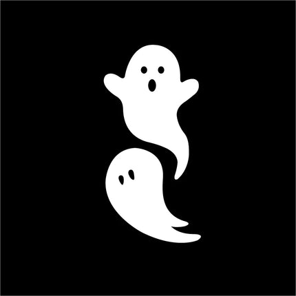 Halloween Car Rearview Mirror Vinyl Sticker Spooky Ghost Decals 7 Mini Bats Sticker Car Accessories Decorative Halloween Gift