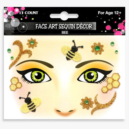 Halloween Carnival Party Face Stickers Animal Face Stickers Valentine's Day Face Stickers Makeup Stickers Children's Stickers