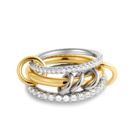 18K Gold Stackable Ring