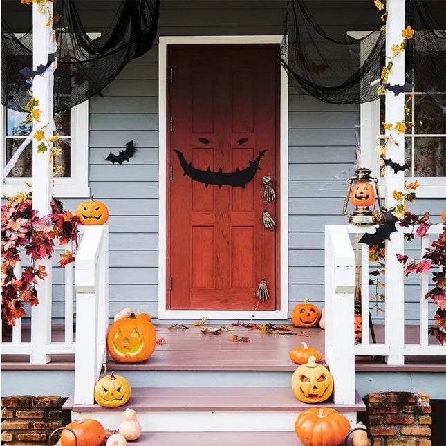 Halloween Gauze Black Spaghetti Color Ghost Festival Decoration Halloween Party Home Scene Decoration Horror House Horror Props