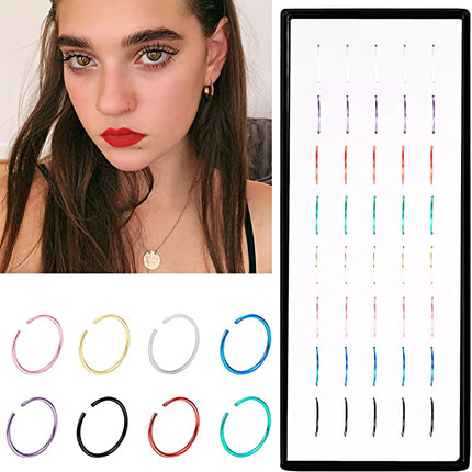 Crystal Stainless Steel Nose Studs