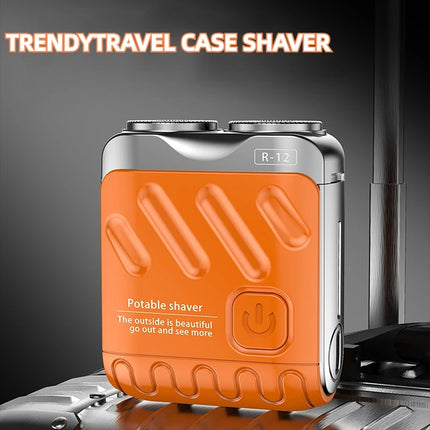 Electric Shaver Mini Portable Electric Shaver Waterproof Type-c Rechargeable Travel Rotary Razor Beard Trimmer rasierer men 면도기