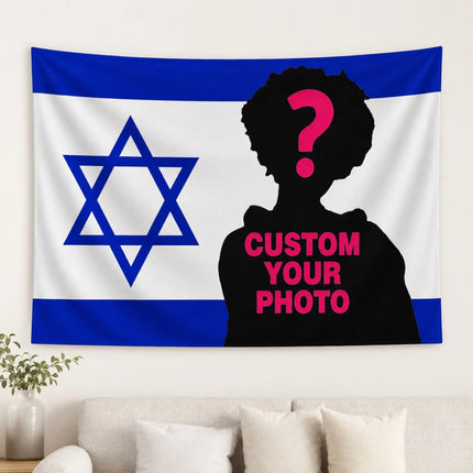 Personalized Photo Wall Tapestry