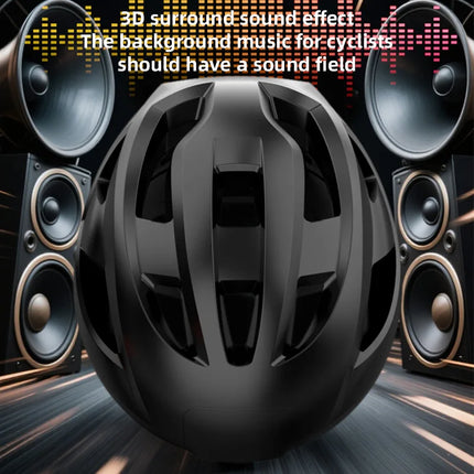 Bluetooth Smart Helmet Unisex Bluetooth Music Light Waterproof Breathable Cycling Safety Bike Helmet Safety Racing Helmets