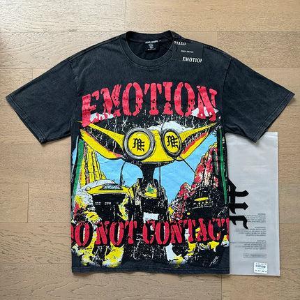 Angel Print Cotton T-Shirt