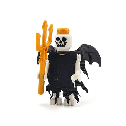 MOC Halloween Skeleton Army Mini Doll  DIY Building Blocks Assembled Building Blocks  Toy Character Doll Skeleton Ornaments