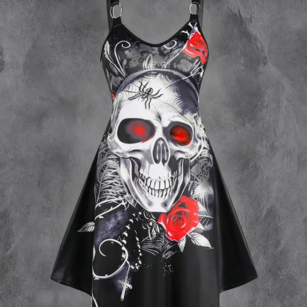 Plus Size Gothic Corset Dress