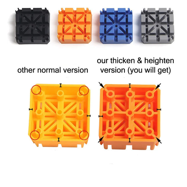 Watch Repair Bracelet Holder Crossed Different Slots Stable Plastic Watch Link Removal Support Holder for Watchmaker Tools