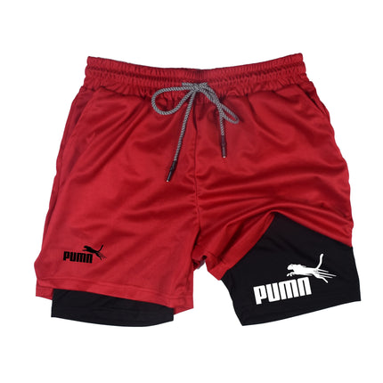 Men's 2-in-1 Sports Shorts